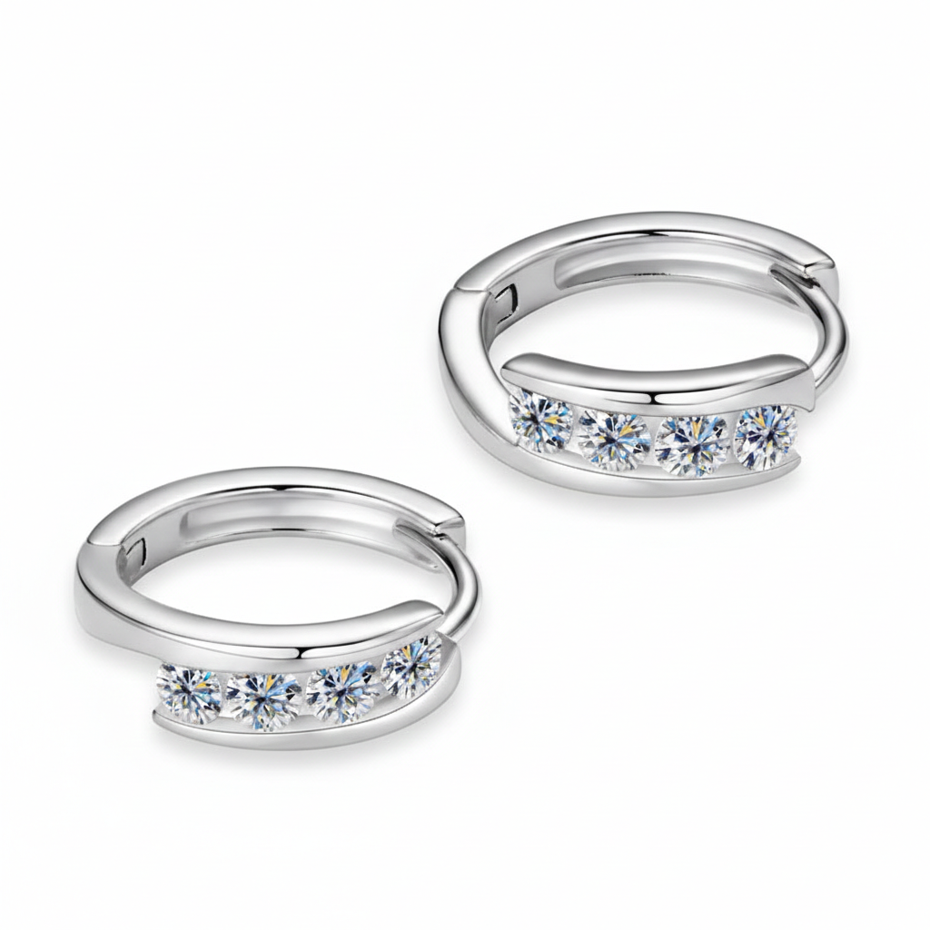 Stellar Cycle Hoop Earrings (DIMENSIONS & GOLD)