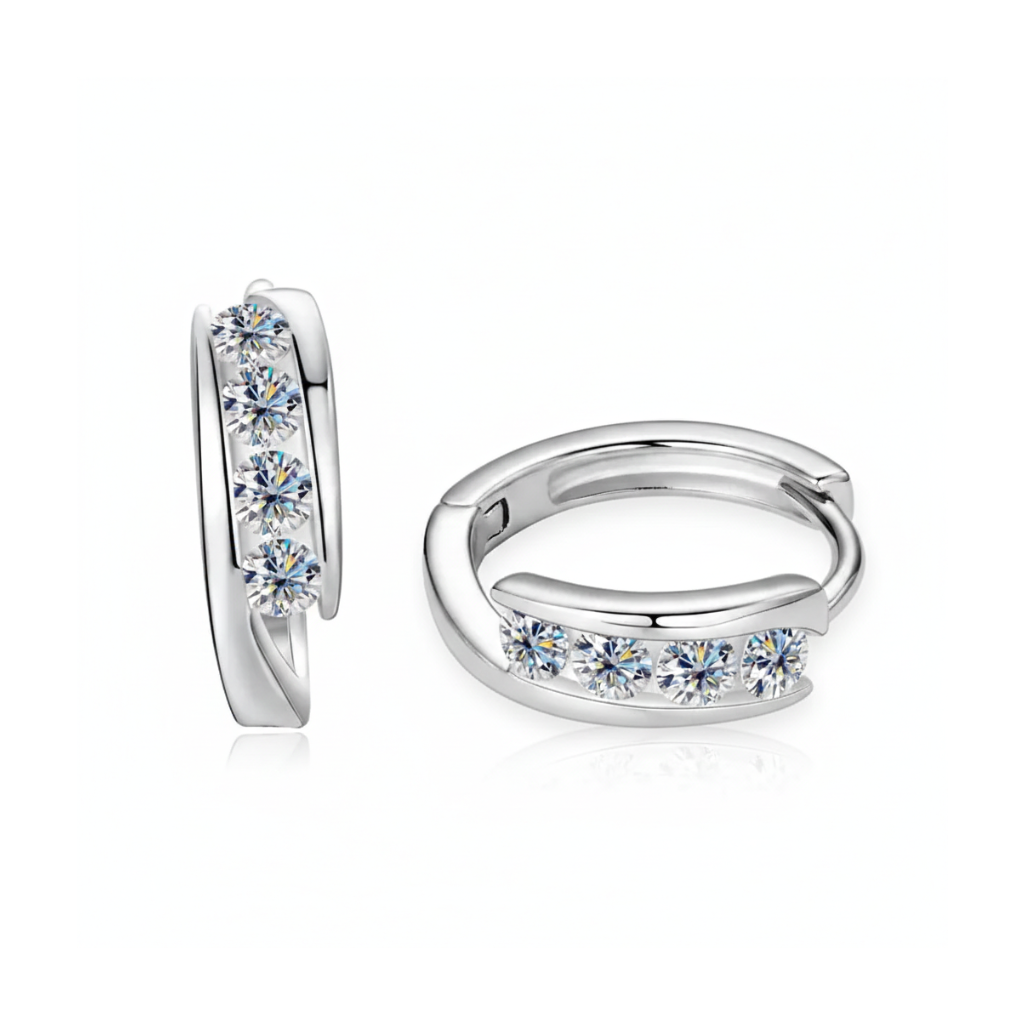 Stellar Cycle Hoop Earrings (DIMENSIONS & GOLD)