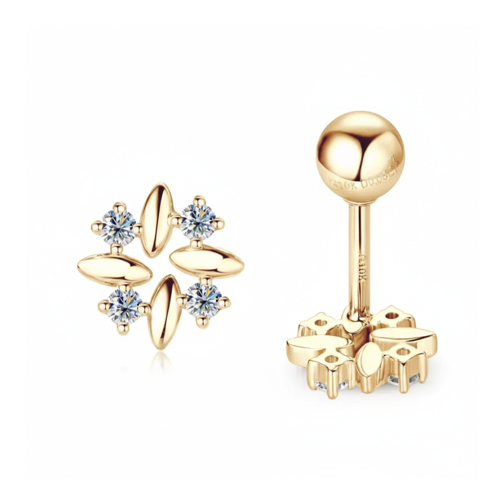 Bloom Petal Stud Earrings