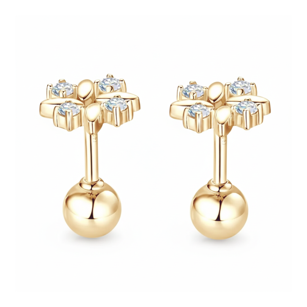 Bloom Petal Stud Earrings