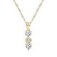 Load image into Gallery viewer, Triple Heart Pendant Necklace (GOLD & CARAT)
