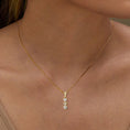 Load image into Gallery viewer, Triple Heart Pendant Necklace (GOLD & CARAT)
