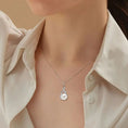 Load image into Gallery viewer, Infinity Pearl Pendant Necklace (WEIGHT AND GOLD)
