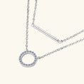 Load image into Gallery viewer, Orbit Layered Necklace (GOLD AND METAL)
