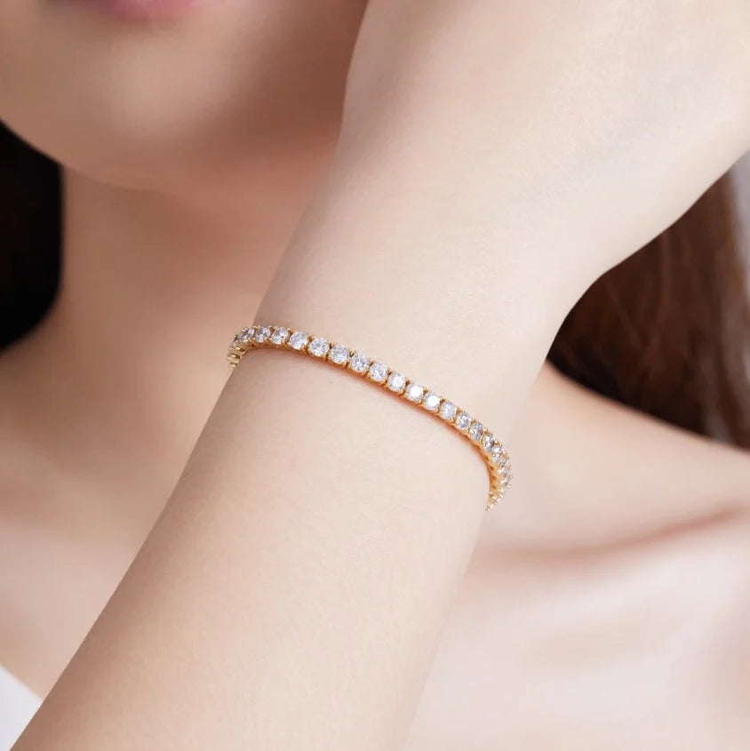 Tennis Bracelet (2-7mm)
