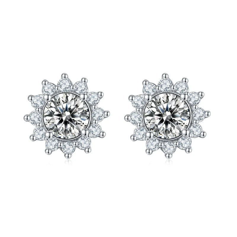 Sunflower Stud Earrings (WEIGHT/LENGTH)