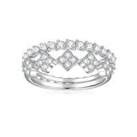 White Gold — Rhodium Plated