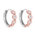 Load image into Gallery viewer, Flower Huggie Hoop Earrings (EDITS)
